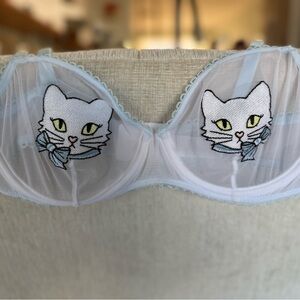 NWOT Kitty meow meow Adore Me unlined SOFT VS Bra